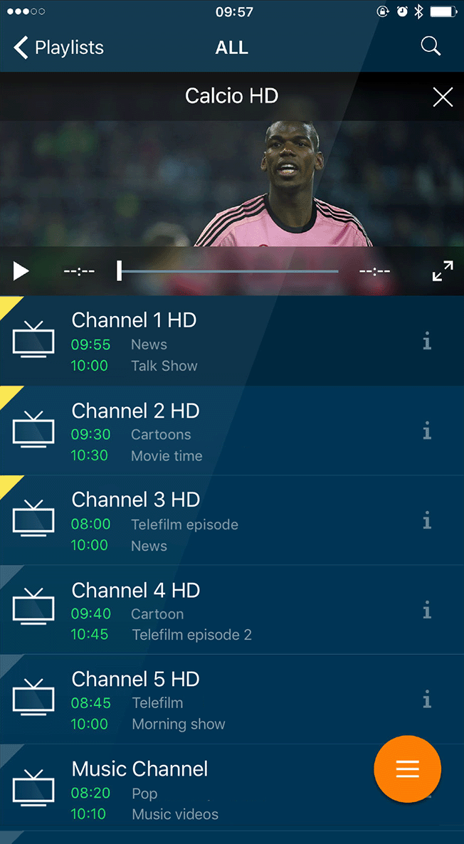 rIPTV iphone iptv today widget